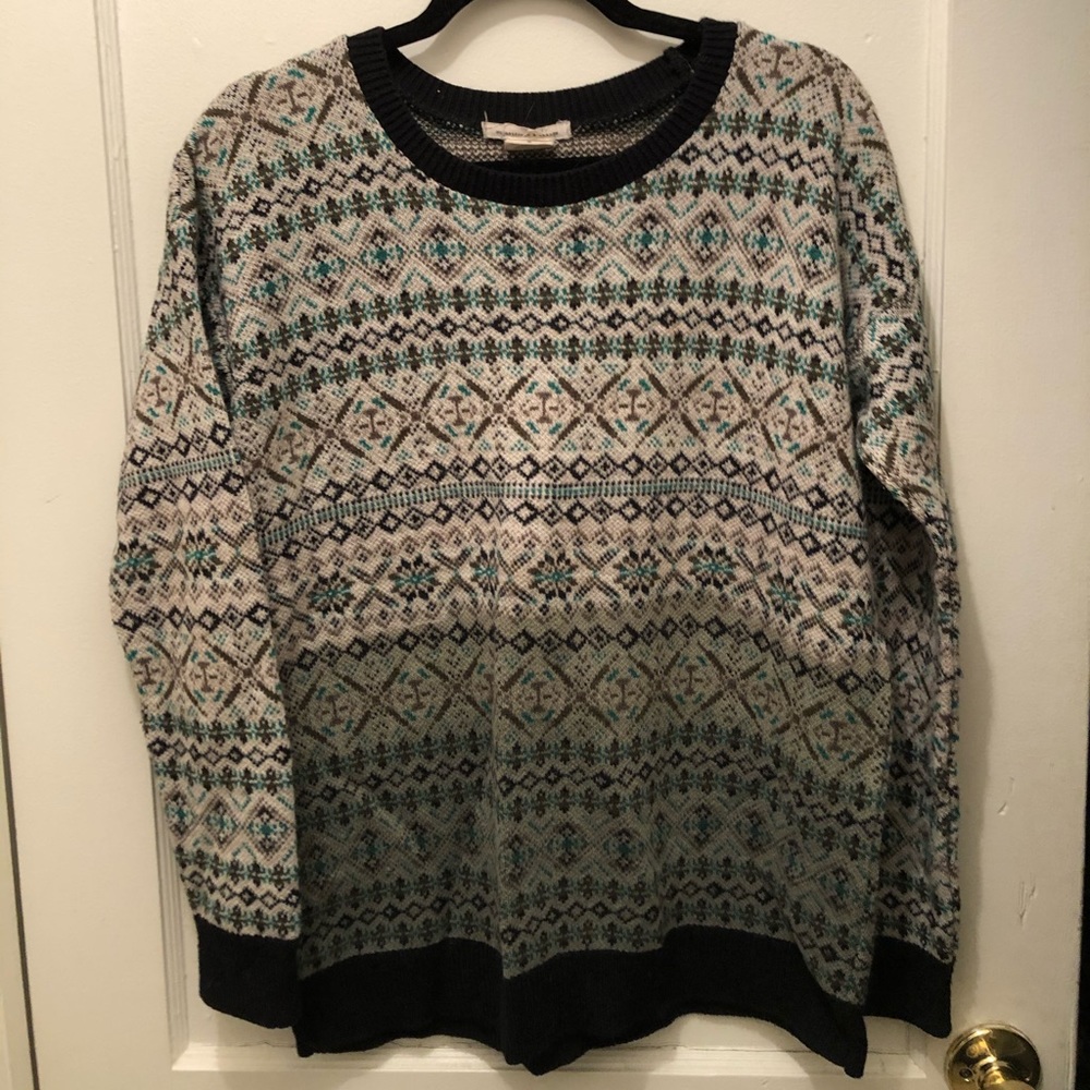 Urban Outfitters Fair Isle Oversized Sweater